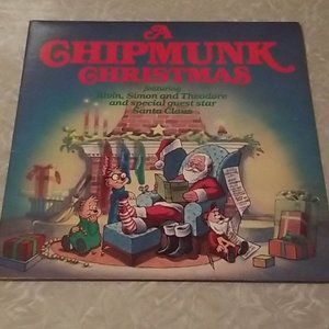 A Chipmunk Christmas Vinyl LP 12" Record